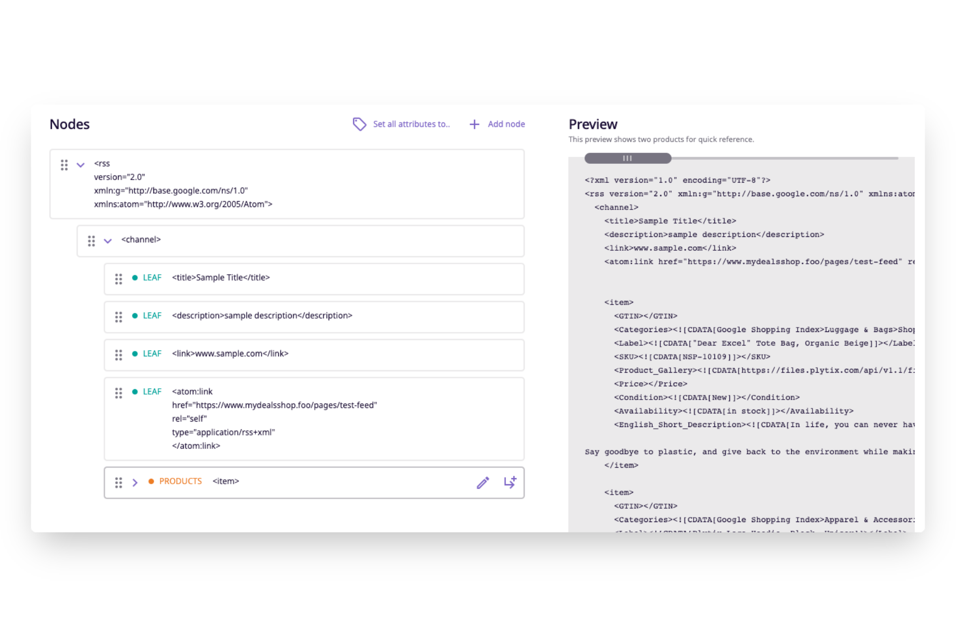 Facebook (Meta) Creating an XML feed for Facebook Catalog Manager